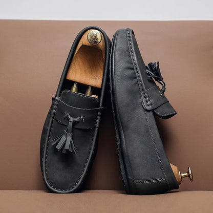 Outdoor Fashion Men's Casual Shoes Comfortable Male Loafers Non-slip Walking Sneakers Breathable Flats Driving Shoes Lazy Shoes