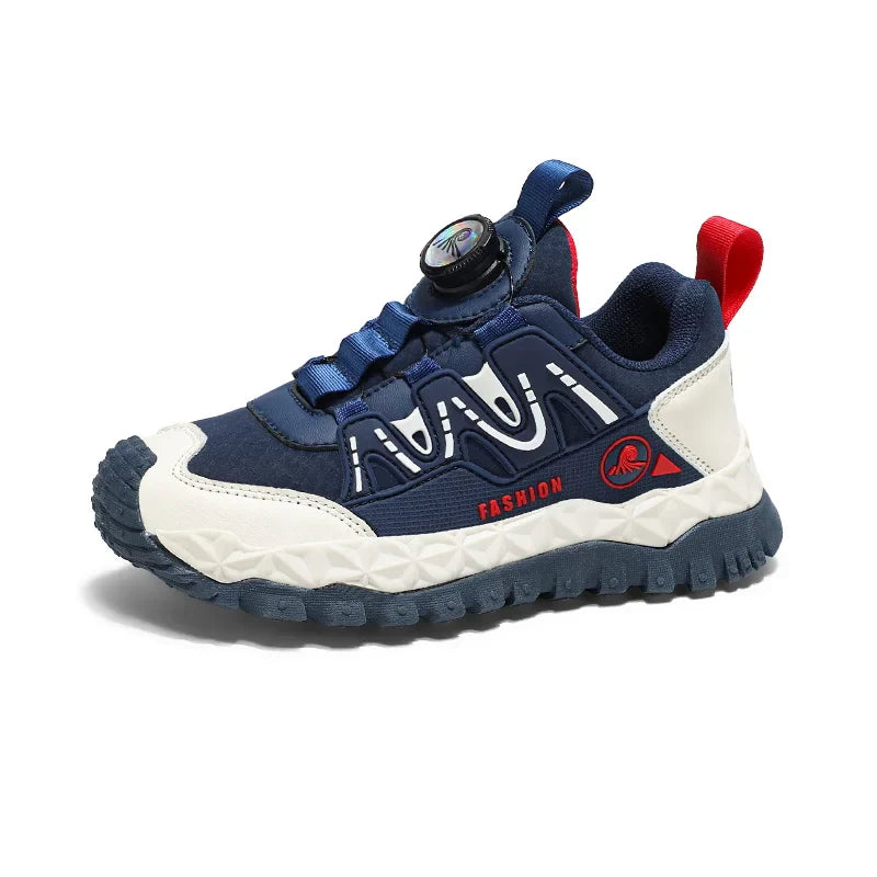 Children Sports Sneakers for Boys Girls Kid Cartoon Graffiti Pattern Casual Shoes Boys Basketball Shoe chaussures de sport