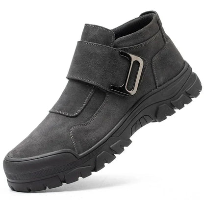 New Steel Toe Anti Smashing Steel Toe Anti Piercing Boots Indestructible Work Shoes for Men's Construction Work Shoes Durable