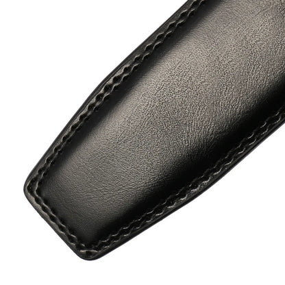 3.5cm Belt No Buckle Cow Genuine Leather Belt Body for Automatic Buckle High Quality Black Brown Belts Without Buckle Cowskin
