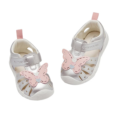 Toddler Sandals Summer Baby Girls Casual Shoes First Walkers Cool Fashion Sweet Butterfly Outdoors Sandal DB2221277-A