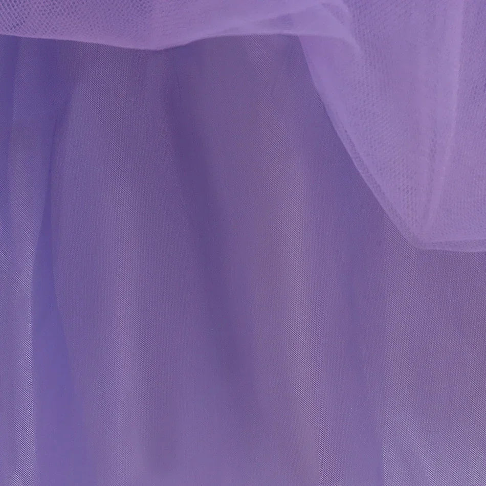 Vestido Ariel Pequena Sereia Princesa Fofa Menina Fantasia Cosplay Infantil Roupa de Festa Aniversário Halloween Vestido de Verão Menina