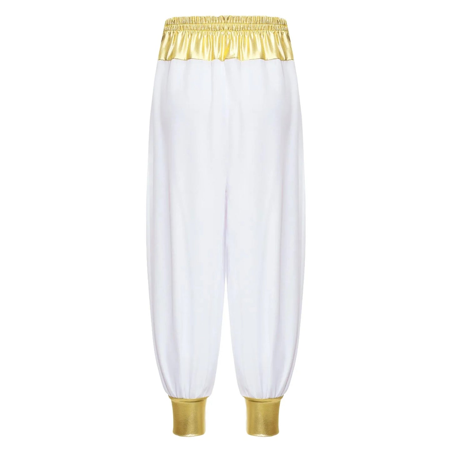 Boys Arabian Costume Arabian Prince Cosplay Dress Up Vest Waistcoat Harem Pants Suit for Halloween Carnival Stage Performance