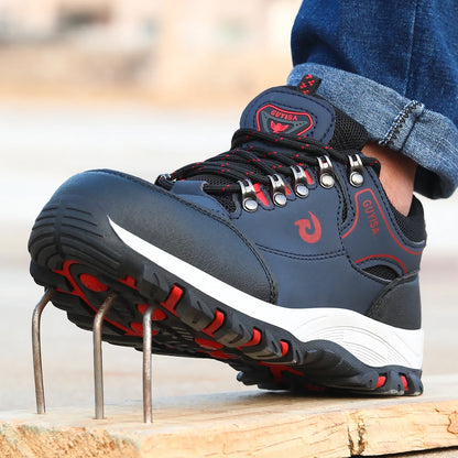 Men's work shoes hiking series for all four seasons with low top