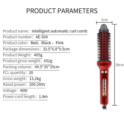 NEW Professional LCD Ceramic Hair Irons Automatically curling iron Electric Ceramic Hair Curler Curling Iron