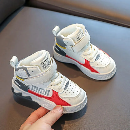 Children Fashion Soft-soled Anti-slippery Sneakers Kids Trend Fashion Basketball Shoes Boys Casual Sport Shoes Kids Tennis Shoes