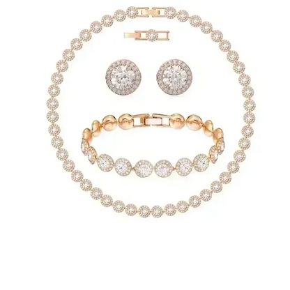 2025 New Classic Luxury Angel Set, Necklace, Bracelet, Earrings, Multi Functional and Beautiful - Valentine's Day Gift