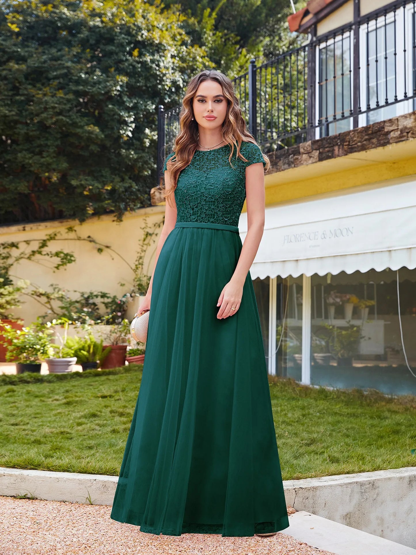 Pearl Pink Chiffon Lace Bridesmaid Dresses Sweetheart Long Evening Gowns With Sashes Formal Occasion Party Prom Vestido De Festa