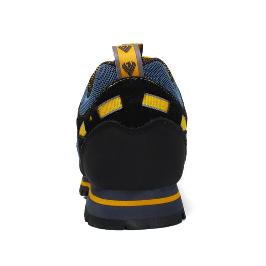 Tênis Masculino Impermeável para Caminhada, Tênis de Escalada Anticolisão, Tênis Casual de Moda ao Ar Livre com Cadarço