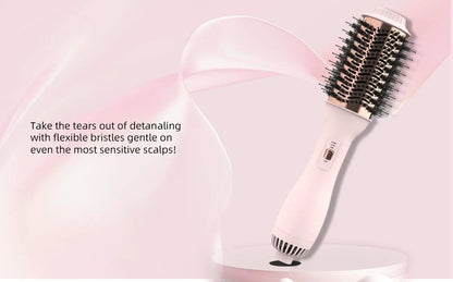 Professional Blowout Hair Dryer Brush Dryer and Volumize Hot Air Brush for Women Curling Irons Styler Electric Brushes