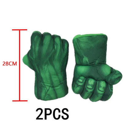 New Boys Hulk Costume Superhero Hulk Cosplay Muscle Jumpsuit Gloves Suit Girls Halloween Carnival Party Costumes