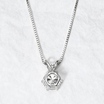 Pendant Necklaces S925 Sterling Silver Solitaire Necklace Chains For Women Jewellry Gifts