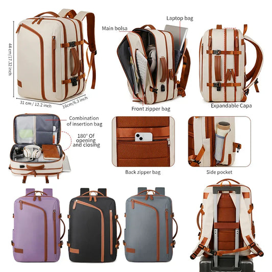 Backpack for Men and Women, New Style, Simple Business Computer Backpack, Outdoor Large-Capacity Travel Bag, Student School Bag for Boys
