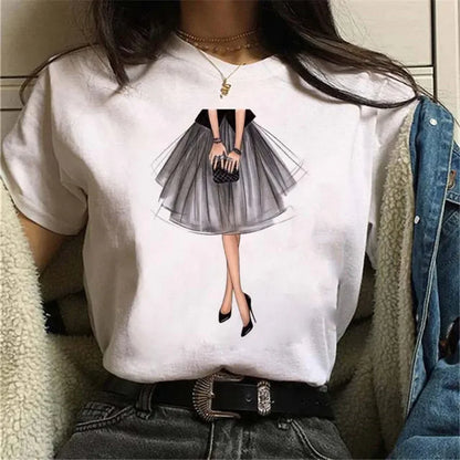 Women T Shirt London Paris New York City Travel Graphic Print Fashion Streetwear Urban Vacation Casual Short Sleeve