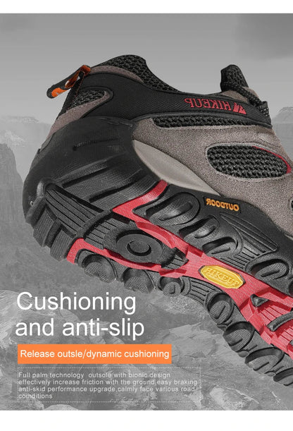 Men Shoes Breathable Splashproof Outdoor Hiking Shoes Mountain Climbing Sport Men Hunting Trekking Sneaker