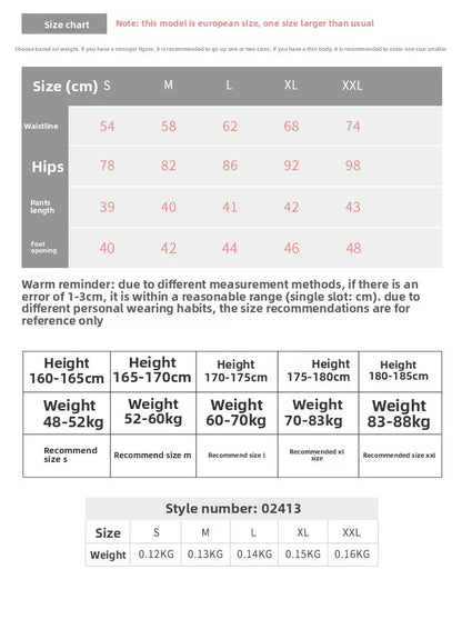 Women's printed nude yoga shorts with pockets skin-friendly tight stretch quick-drying sports fitness hiking running shorts