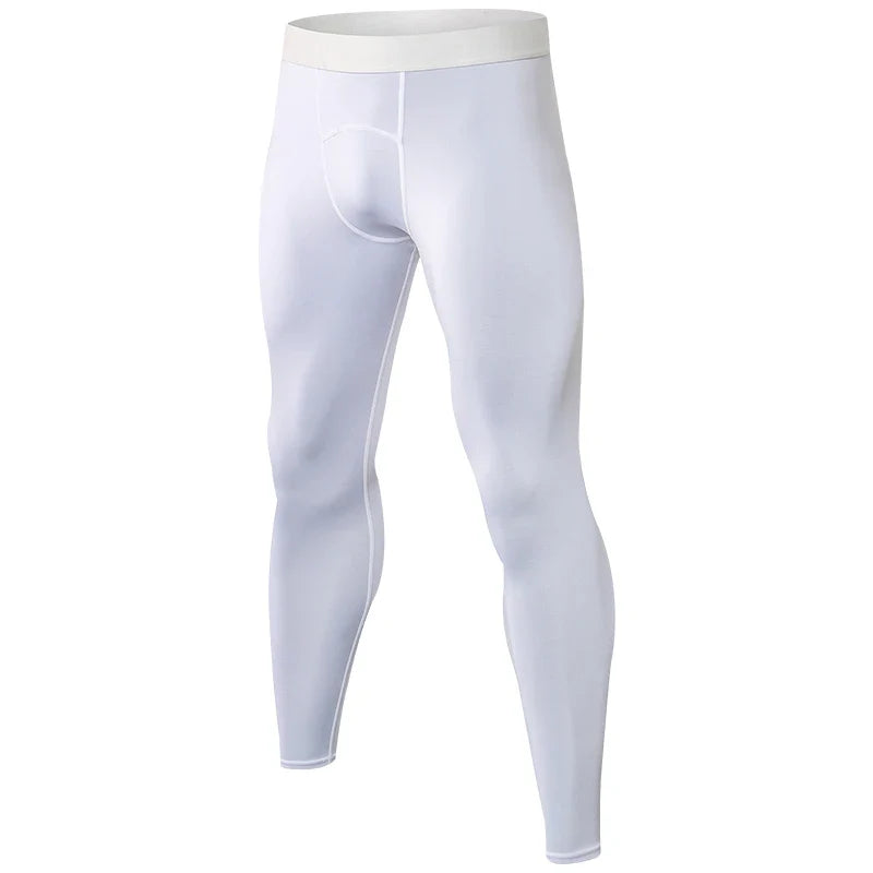 Men's Running Leggings Quick Dry Gym Fitness Sports Pants Workout Training Jogging Sports Trousers Compression Sport Pants