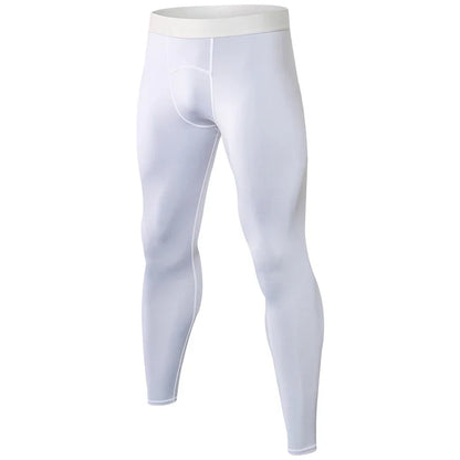 Men's Running Leggings Quick Dry Gym Fitness Sports Pants Workout Training Jogging Sports Trousers Compression Sport Pants