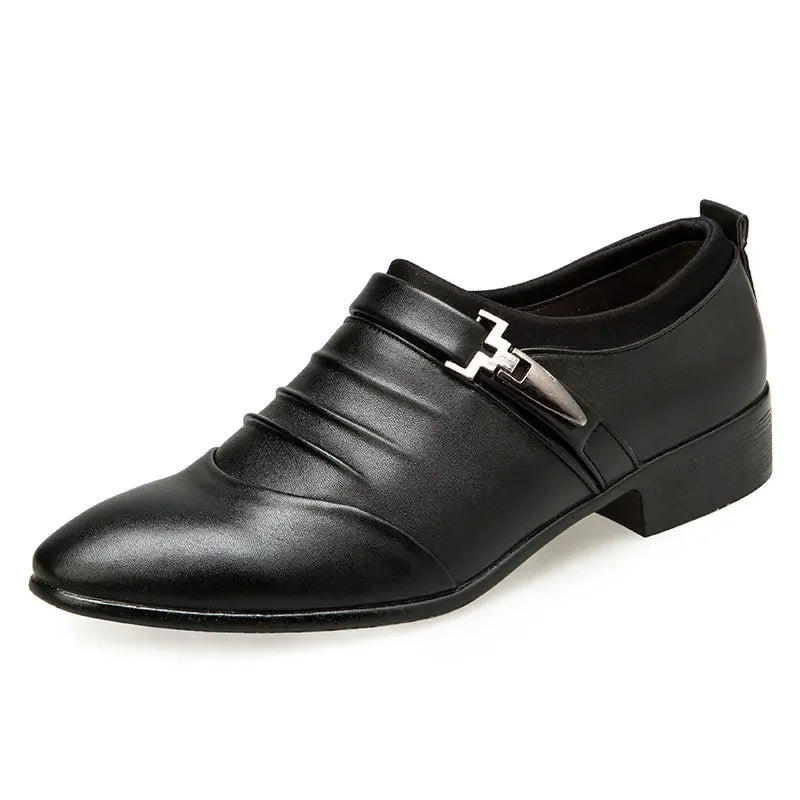 Stylish and Elegant Oxford Shoes Men Shoes Large Size Men Dress Shoes Leather Men Dress Loafers Men Slip on Men Shoes