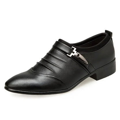 Stylish and Elegant Oxford Shoes Men Shoes Large Size Men Dress Shoes Leather Men Dress Loafers Men Slip on Men Shoes