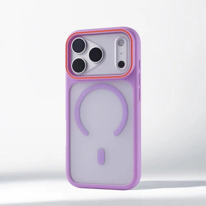 Luxury Matte Translucent For Magsafe Case For iPhone 17 16 Pro Max 15 14 Plus Magnetic Wireless Charging Shockproof Cover Shell