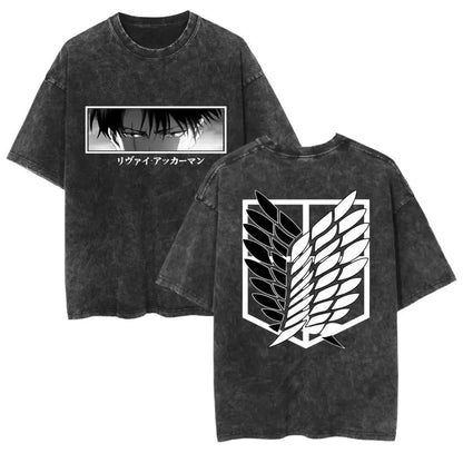 T-shirt Man Women Short Sleeve Tee Streetwear Oversized Anime Print Casual Tops Summer Y2k