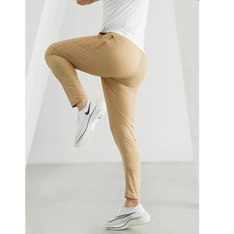 Mens Joggers Sweatpants Thin Casual Hip Hop Trousers Gyms Tracksuit Workout Track Pants Brand Jogger Fitness Pants Men