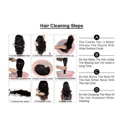 40 Inch 13x6 Hd Lace Frontal Wig 200% Density Brazilian Straight 13x4 Lace Front Human Hair Wigs Natural Hairline Bleached Knots