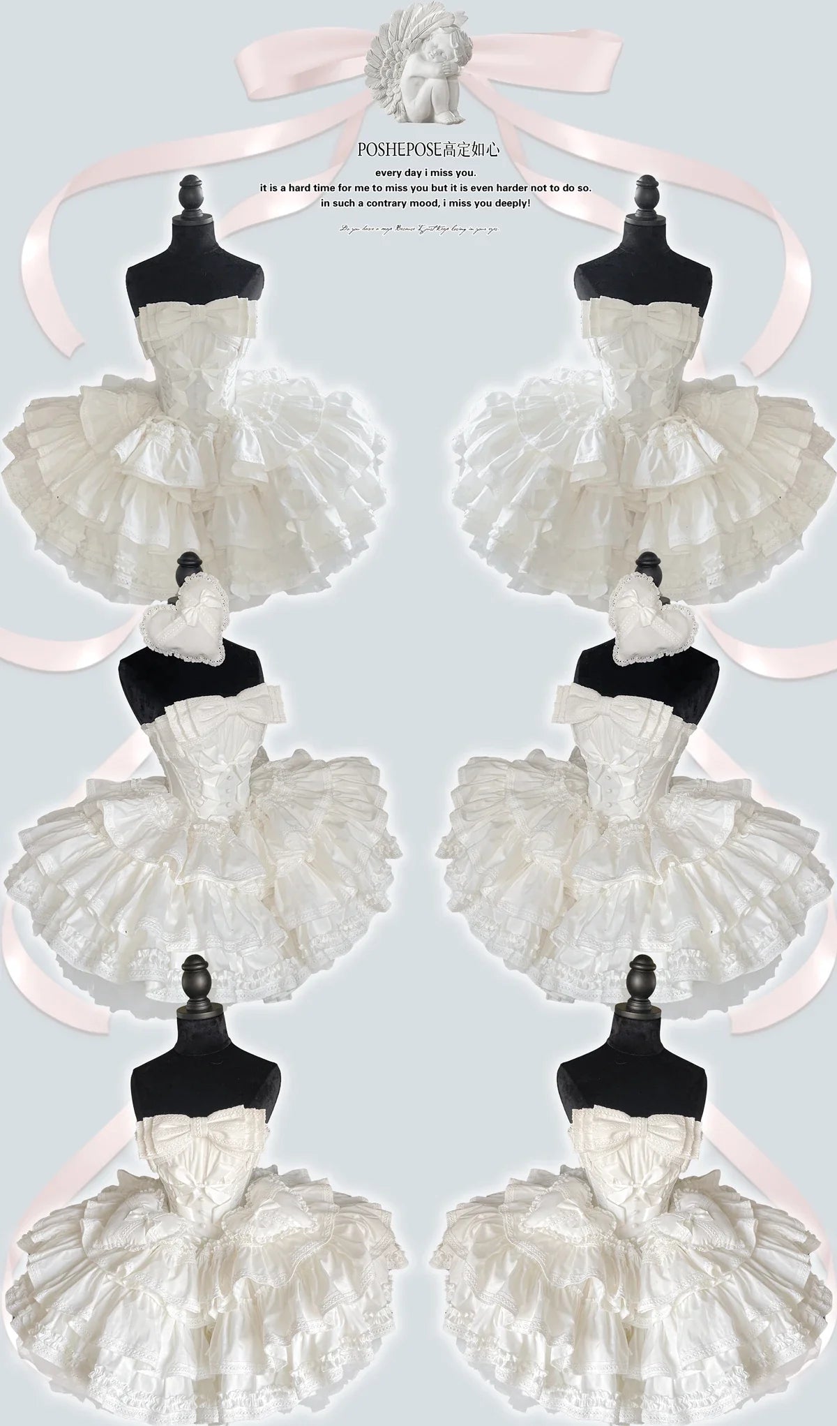 Girls Birthday Lolita Dress 2024 Spring and Summer Women's Tube Top Satin Bowknot Slim Pettiskirt Short Mini Party Dress