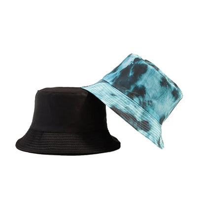 New Street Graffiti  Men's Bucket Hat Double-Sided Hip Hop   Outdoor Women Caps Beach Sun Protect Fishing Unisex Bonnet