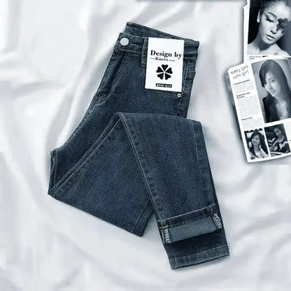 Women's Jeans Fashionable Skinny Denim Pants Spring