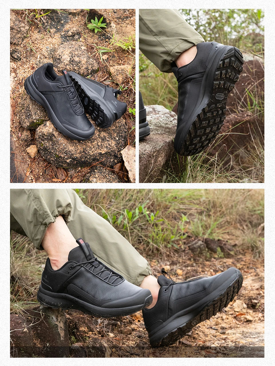 Men Hiking Shoes Classic Business High Quality Male Trekking Climbing Sneakers Non-slip Luxury Designer Outdoor Shoe