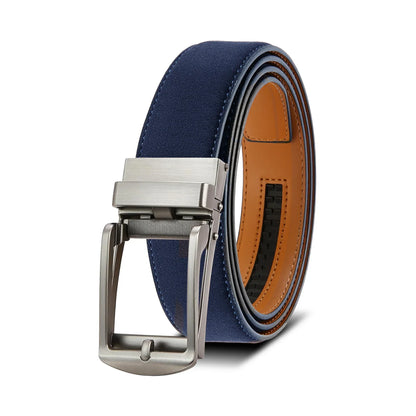 Men Belts Leather Waist Strap Male Automatic Buckle Waistband Mens High Quality Girdle Belts for Women Men Gifts 105 115 125cm