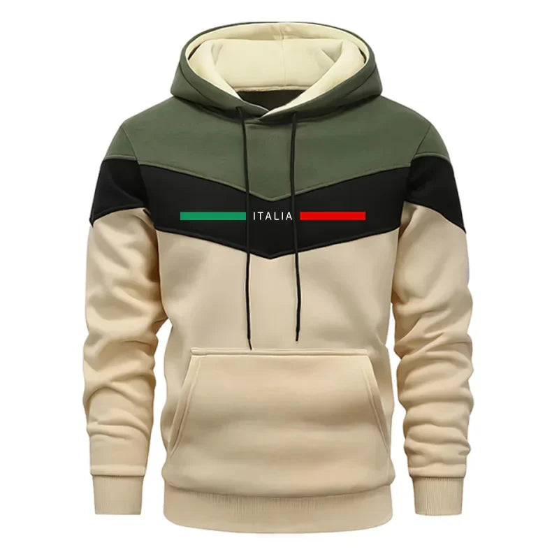 Casual Mens Tracksuit Print Sweatshirts Outdoors Fitness Sports Jogging Mens Clothing Hot Sales Warm Single Piece Hoodie Pants