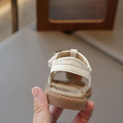 Kids Sandals 2025 Summer Sandals for Boy Fashion Children Cut-Outs Beach Shoes Braided Style Causal Walking Flat Sandals