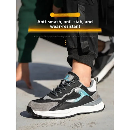 Breathable labor protection shoes, safety shoes, odor proof protective shoes, insulated shoes, construction site work shoes