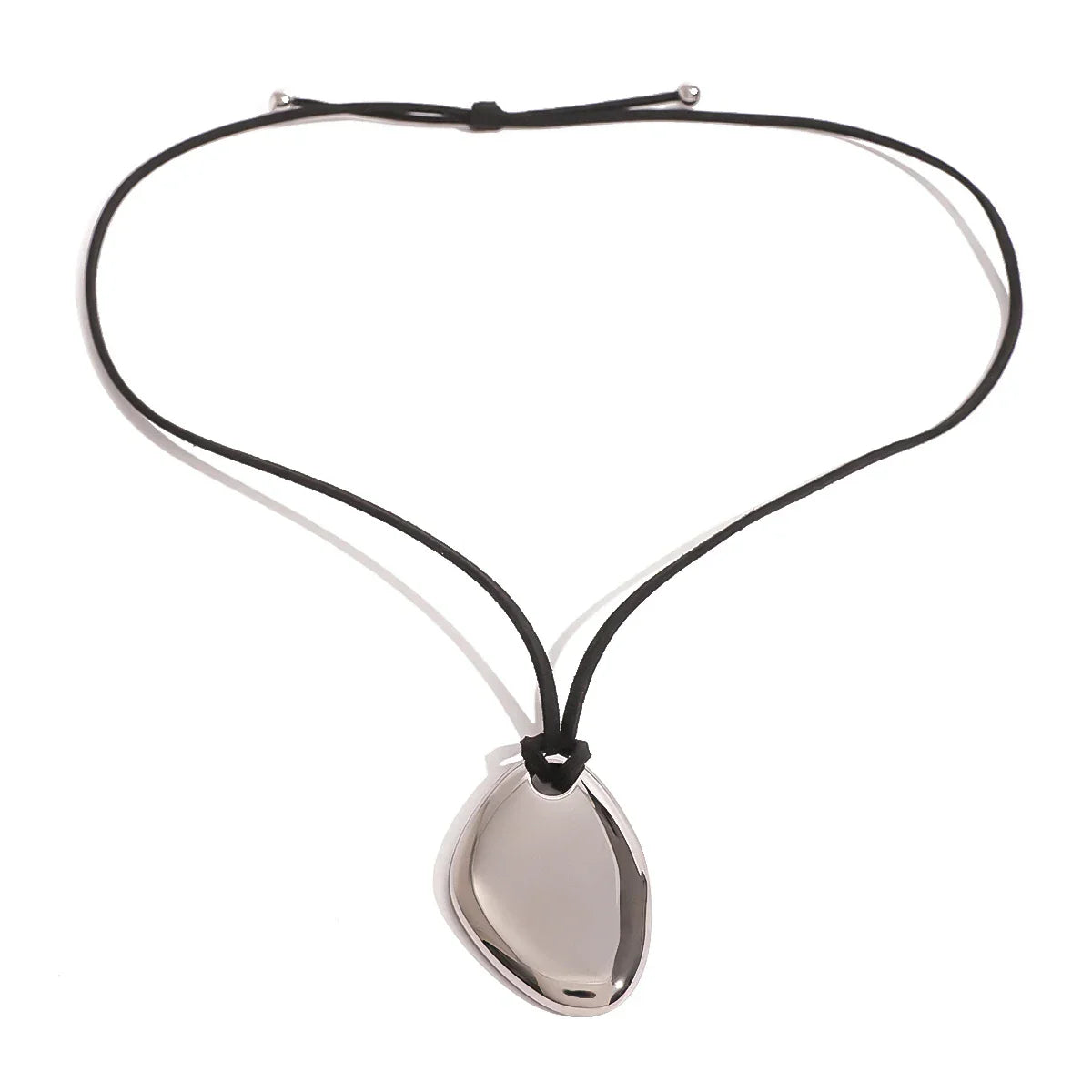 Waterproof Stainless Steel Micro Trend Cord Necklaces Women Statement Metal 18K Gold Plated Trendy 2024 Jewelry collares
