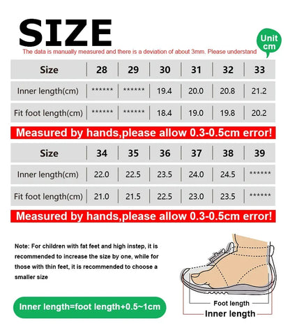 Children's Sandals Summer Boys Breathable Light Non-slip Kids Outdoor Beach Shoes Fashion Girls Open Toed Leisure Flat Sandals