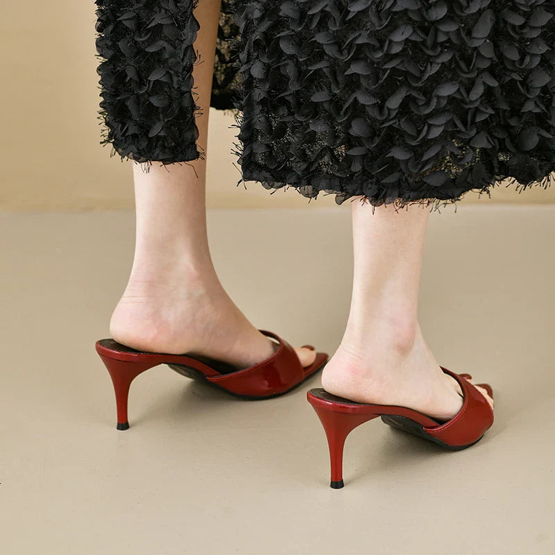 Women's High Heels Summer Women Fashion Classic Pointy Open Toe Stiletto Heels Sexy Women's Party Women's Sandals