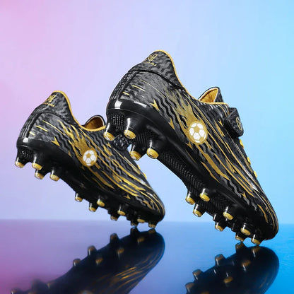 New Kids Professional Soccer Shoes Cleats TF Indoor Men Football Field Boots Original Football Society Shoes Grass Training Fast