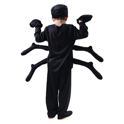 New Cute Children Black Spider Cosplay Costumes Boys Girls Halloween Carnival Party Costumes
