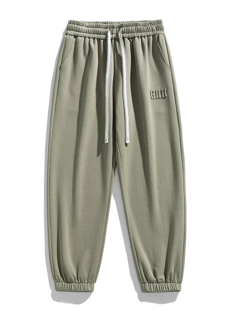 Men's Jogger Cotton/Polyester Sweatpants Big Size 8XL 7XL 6XL Sports Baggy Pants Sting Banding  Hip Hop Loose Harem Trousers