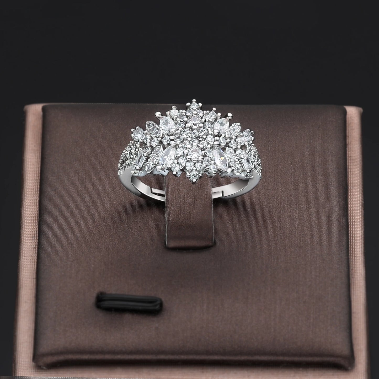 Fashion Emirados Árabes Unidos Dubai Zircônia Cúbica Conjunto Completo de Joias de 4 Peças para Mulheres Banhado a Ouro Acessórios de Noiva Nigerianos