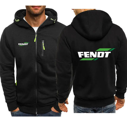 New Spring Autumn Fendt Hoodied Men's Fashion Long Sleeve Zipper Cotton Hip-Hop Harajuku Hoody Casual Jacket hoodies coat XXXL