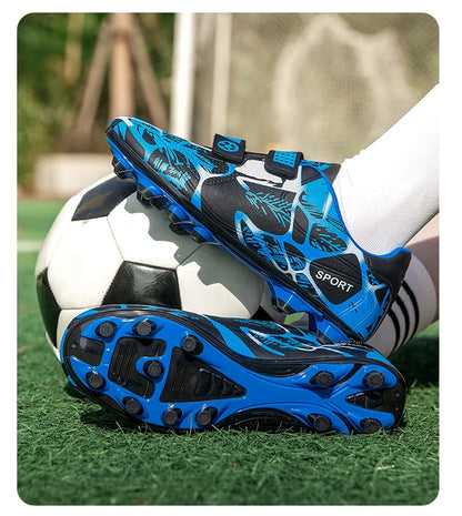 New Men Kids Non-Slip Ultralight Football Boots Professional Cleats Grass Boys Soccer Shoes Match Training Shoes Drop Shipping