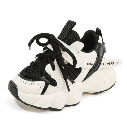 Fashion Children's Sports Shoes Student Mesh Breathable Running Shoes Kids Non-slip Basketball Shoes for Girls and Boys Outdoor