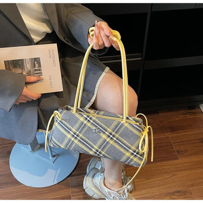 New Retro American Style Crossbody Bag Women's Handbag Fashionable Handheld Bag Casual Single Shoulder Bag Simple Style Handbag
