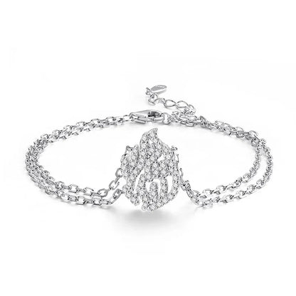Certified Full Moissanite Bracelets for Women Men S925 Sterling Silver Plated 18k Jewelry Haesh Sheli By ShiranAloni