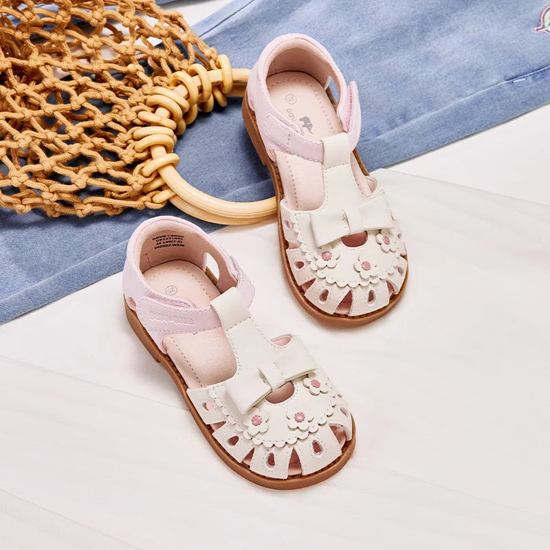 Baby Girls Sandals Summer Cute Baby Soft Leather Shoes Party Outdoor Children's Princess Crystal Shoes Cool DB2252060