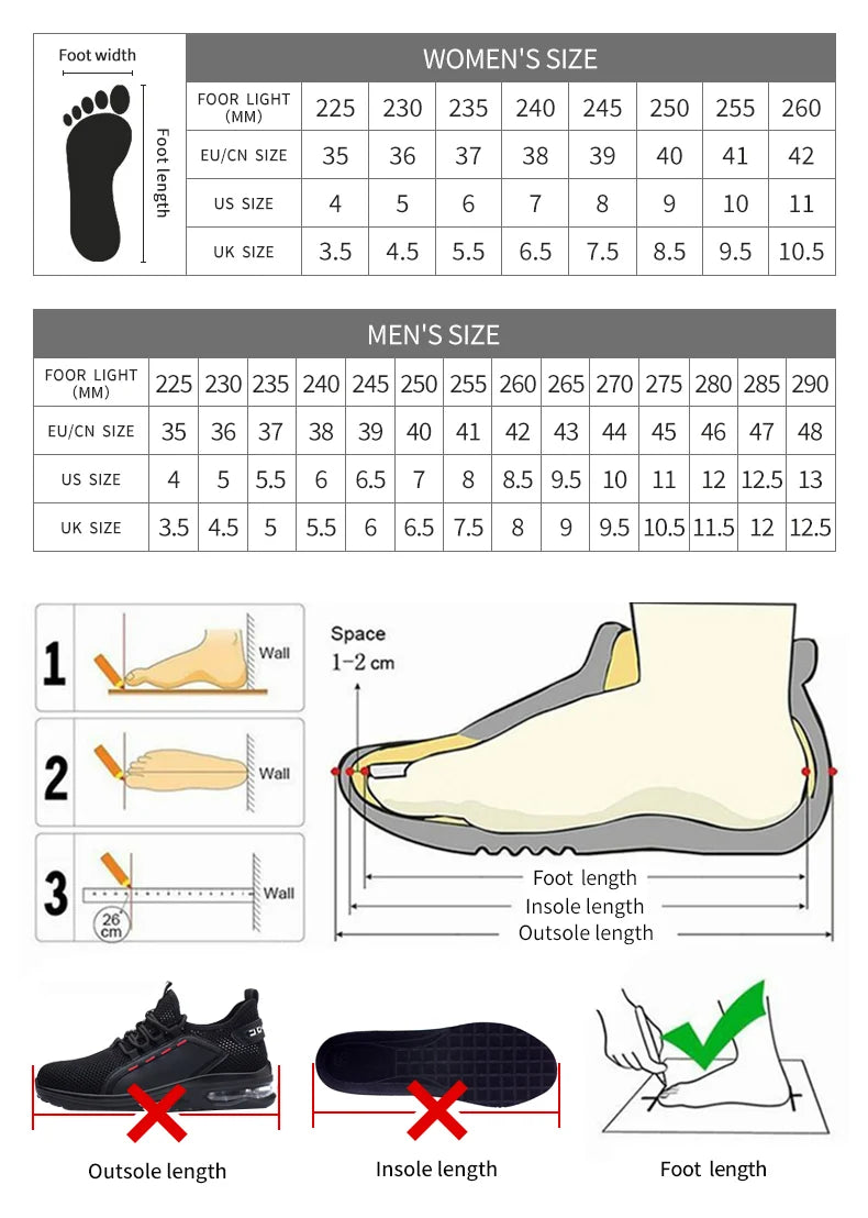 Sneakers  Indestructible Shoes Work Safety Shoes With Steel Toe Cap Puncture-Proof Male Security Protective Shoes Tactical Boots
